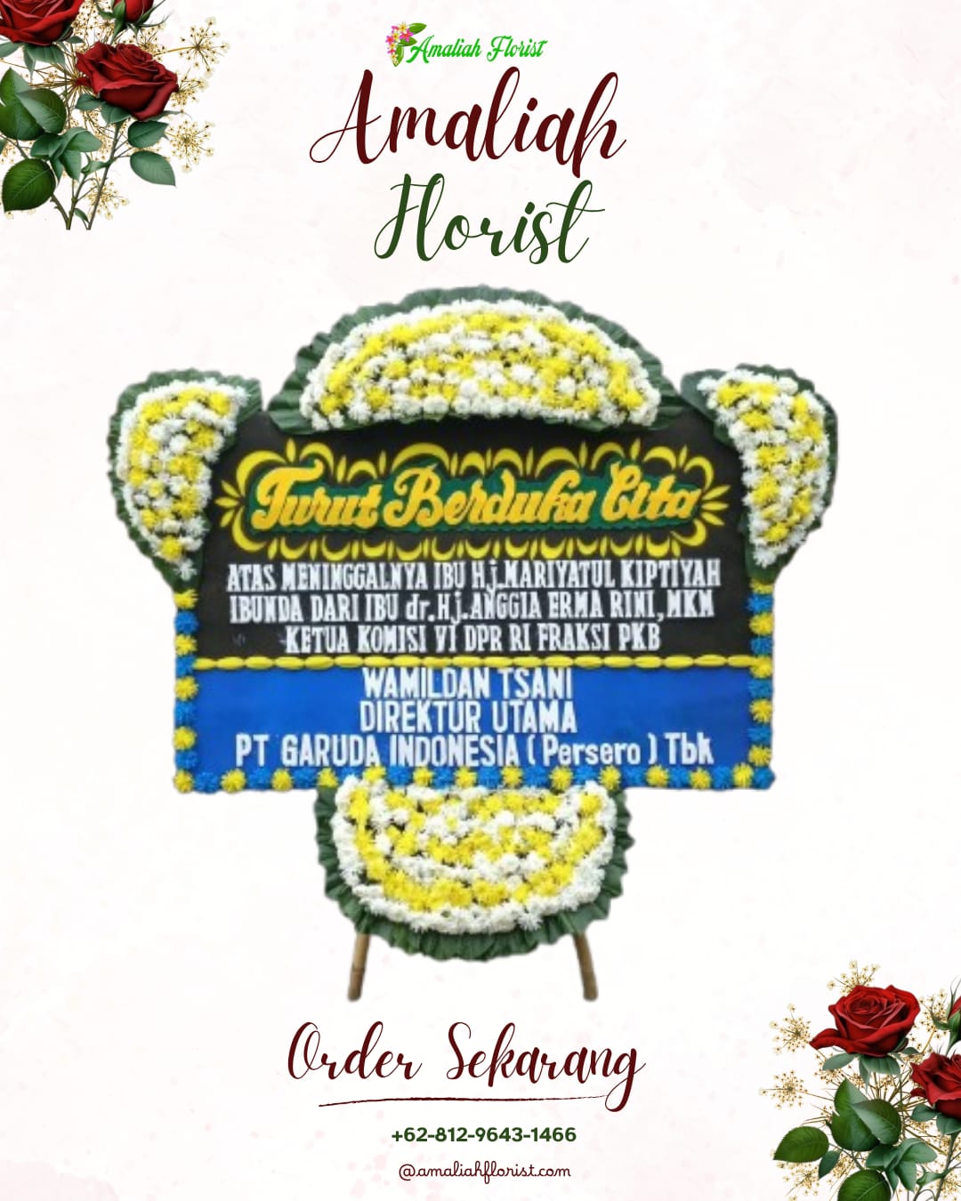 Papan Bunga Duka Kubutambahan